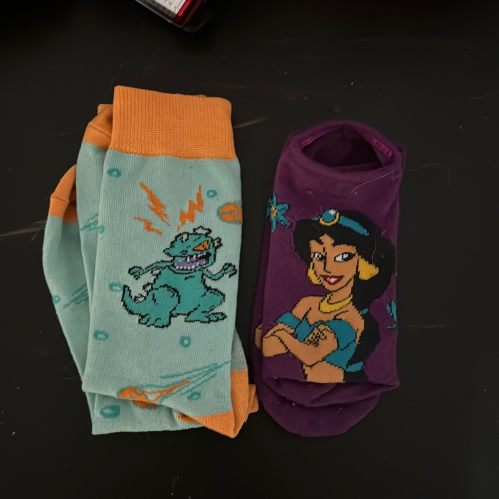 Charecter socks.